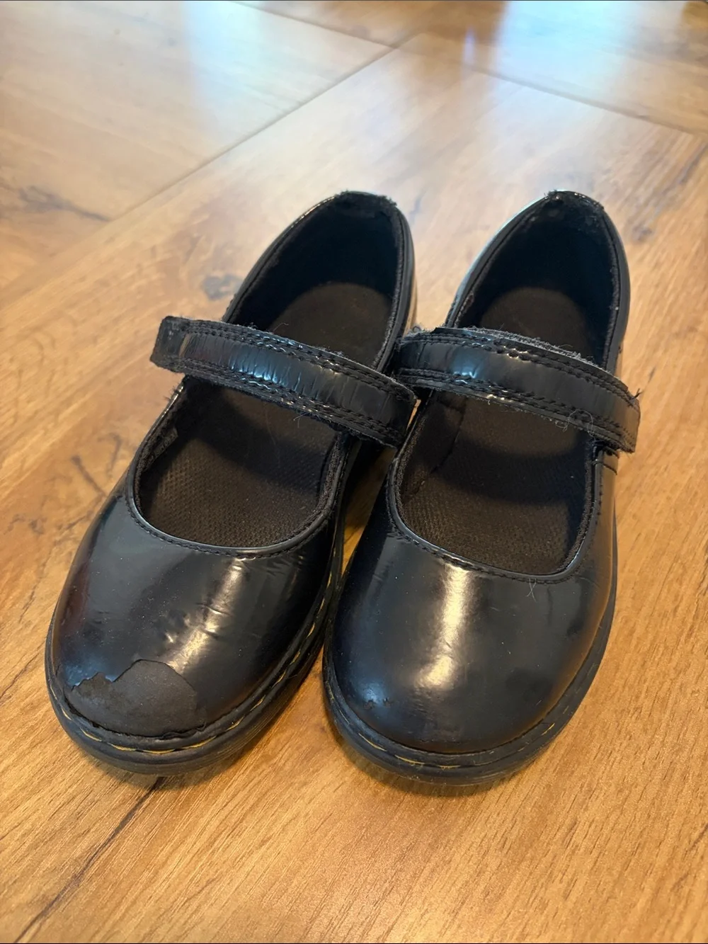Dr. Martens Black Kids Mary Jane Shoes